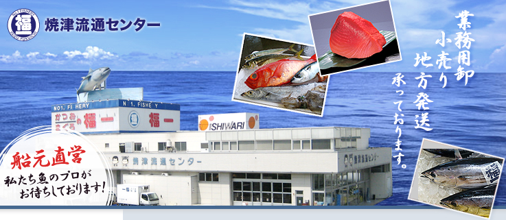 船元直営 【焼津流通センター】 魚のプロがお待ちしております！　